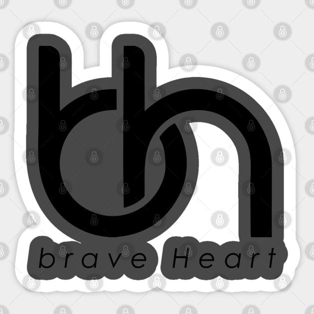 brave Heart Sticker by hossamimam